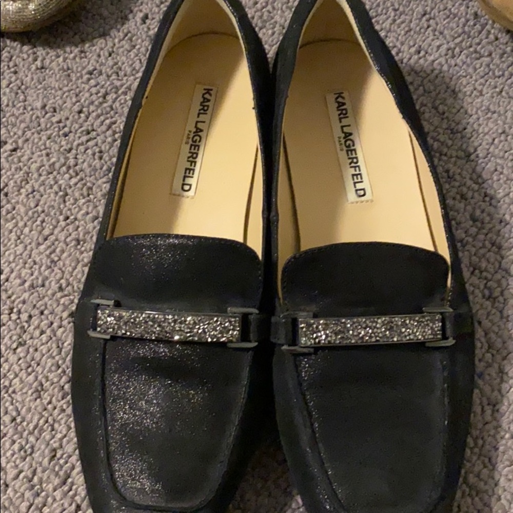 Karl lagerfeld loafers